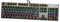 Lurrose Tastiera Retroilluminata Rgb Cablate Con Interruttore Design Per Giocatori e Effetto Passaggio Facile