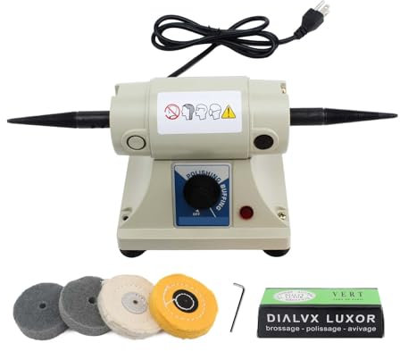 Tornio da tavolo a doppia testa Levigatrice for lucidatura a doppia testa for tornio da banco(Single)