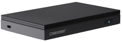 Orbsmart AW-16L Lüfterloser Mini PC mit Intel N150, 16GB RAM & 512GB SSD | Windows 11 Pro, 4K Triple-Monitor, USB-C, WiFi 6 | Deutscher Hersteller