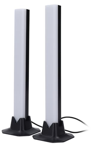 YWBL-WH RGB Light Bar Smart Music Sync RGB IC Lights Ledas Colorna Tischlampe für PC -Raum, Fernbedienung Fernsteuerungs -TV Hintergrundbeleuchtung für Unterhaltungskonfiguration
