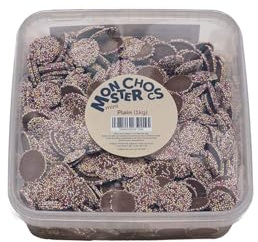 Other Monster Chocs Mini Monsters Plain Chocs 1kg, clear