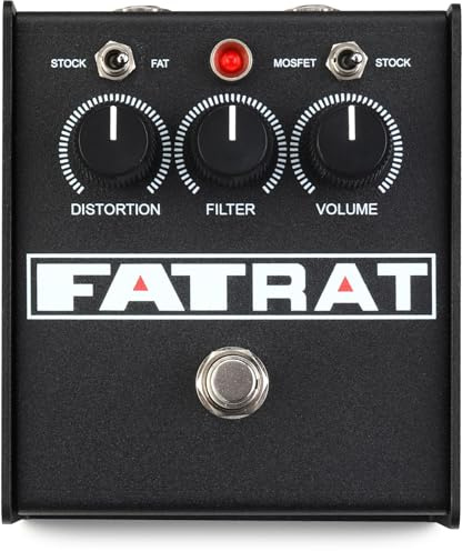 Pro Co Rat Fat Rat Distortion Guitar Effects Pedal Stompbox