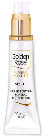 Golden Rose 0035 Mineral Make- Up Liquid Powder Mineral Foundation, 1er Pack (1 x 35 ml)