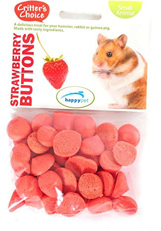 Critter's Choice Strawberry Buttons 40g