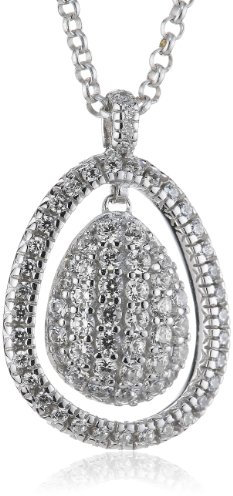 ESPRIT Damen-Halskette 925 Sterling Silber Nyxia Länge ca. 42 + 3cm ELNL92446A420