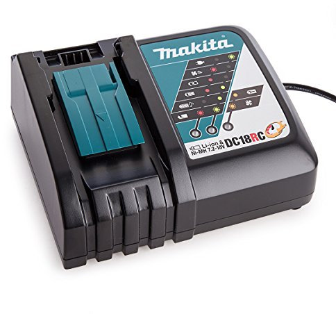 Makita DC18RC-110V Li-Ion Charger, 110 V, Black