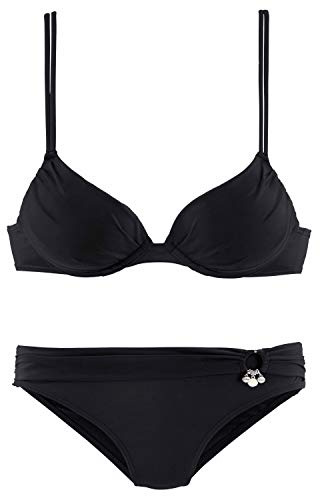s.Oliver RED Label Damen Bikini schwarz 36 (S) C