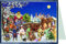 Weihnachten Karte; Viktorianischer Verschneite Landschaft 99098 Richard 'Sellmer Adventskalender Weihnachten Karte 12 x 17 cm mit Umschlag