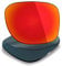 Mryok Polarized Replacement Lenses for Oakley Holbrook OO9102-55mm - Fire Red