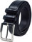 Ashford Ridge Herren 33mm Doppelschleife Ledergürtel - Schwarz XXL