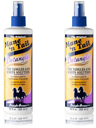 Mane 'n Tail Mane 'n tail detangler 2 pack, Apple Blossom, 24 Fl Ounce