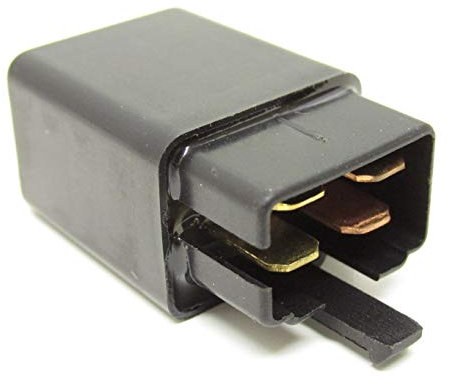 4-poliges Anlasser Starter Relais 12V passend für 2-Takt & 4-Takt Roller – Universal Starterrelais passend für Honda, Kymco, Peugeot, Sym Roller Modelle