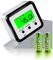 FOLAI Medidor de ángulos digital LCD con pantalla LCD, inclinación, inclinómetro, resistente al agua, base magnética, nivel de burbuja (batería incluida)