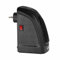 RAYDAN - Mini Calefactor Eléctrico Portátil de Enchufe a Pared, Temporizador, Sensor Antivuelco, Protección Sobrecarga, Regulable 15-32º, 400W, Diseño Compacto, Negro