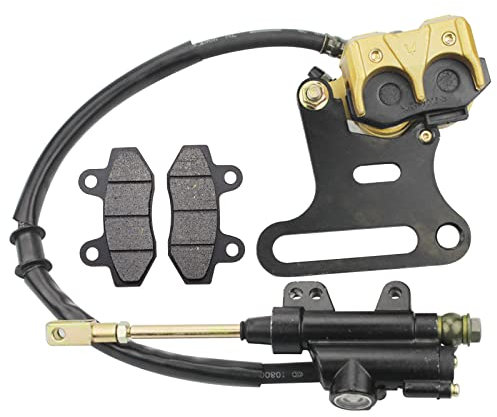GOOFIT Disco Freno Posteriore Assy Pinze freni e accessori Con pastiglie dei freni di ricambiosostituzione per 125 Bike 150cc 200cc Chinese Dirt Pit Bike