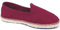 weltenmann Corralejo – Espadrillas Slip-on a Colore in Cotone con Borsa di Stoffa, Maroon, 44, Handmade in Spain