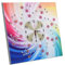 Sharplace Uhr 5D Diamant Stickerei Malerei Spezielle Strass Kunst, Regenbogen