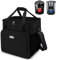 BAGLHER Coffee Maker Travel Bag Compatible with Keurig K-Classic、Keurig K-Elite、Keurig K-Compact or Other Accessories, Portable Coffee Maker Case with Shoulder Strap for Travel, Black