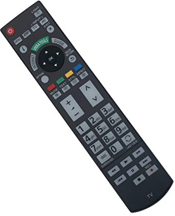 VINABTY N2QAYB000715 N2QAYB000746 Ersatzfernbedienung Kompatibel mit Panasonic TV N2QAYB000715 Fernbedienung TX-P65VT50J TX-P65VT50T TX-P65VT50Y TX-PR42GT50 TXL47ETW50 TXLR42DT50