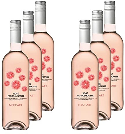 Lot 6x Rosé pamplemousse - Bouteille 750ml