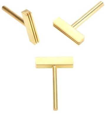 T Bar Soldering Iron Tips Set – 30W 40W 60W – for lcd Screen Flex Cable Repair – Brass/Silicon – Hot Press