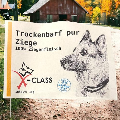 Trockenbarf Ziege pur, Trocken-Barf aus 100% Ziegenfleisch 2kg