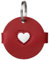 HUNTER Anhänger Hundemarken-Etui Love Farbe rot, Größe M