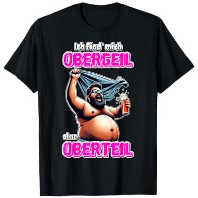 Obergeil Oberteil , Malle Party , Malle Hit 2024, Glück Isi T-Shirt