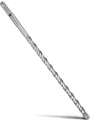 MOXPIFY Foret SDS Plus 10 x 260 mm - Foret à béton avec 4 tranchants en carbure et double hélice - Pour béton, pierre, pierre naturelle