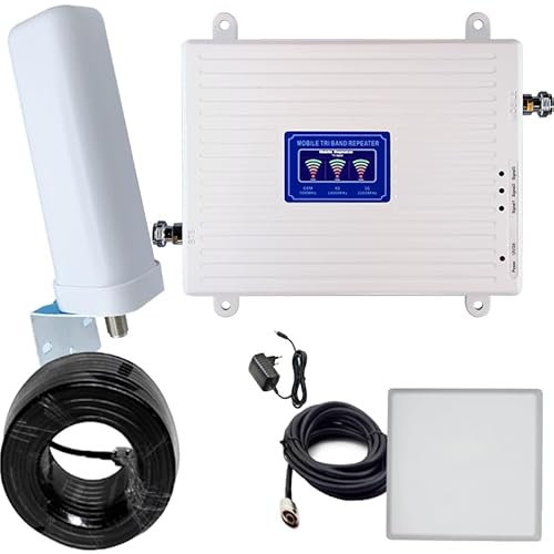 4G 3G GSM Bande 1/3/8, Amplificateur de Réseau Mobile,900/1800/2100MHZ