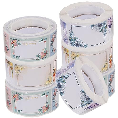 CAXUSD Pegatinas Letras a Mano Etiquetas Para Frascos Alimentos y Botellas Duraderas y Seguras