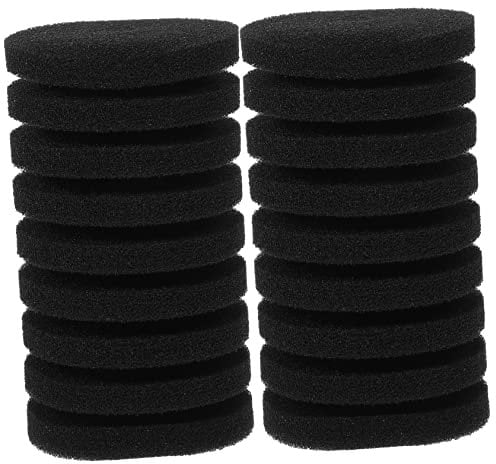 Kisangel 2pcs Filter Sponge Replacement for Filter Aquarium Strainer Sponge Easy to Install and Clean