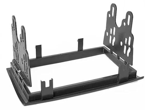 MCQNDS pour Fiat pour Ducato 2006+ 2 Din Radio Fascia CD DVD Audio Dash Mount Kit Adaptateur Tableau De Bord Cadre Cadre Façade D'autoradio(173X98mm)