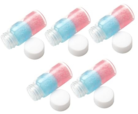 Alipis 5PCS Eyelash Glue Remover Liquid for Lash Extension Tweezers Cleaning Non-Toxic Eyelash Tool for Salon and Personal Use Quick and Reusable Lash Curler Cleaner