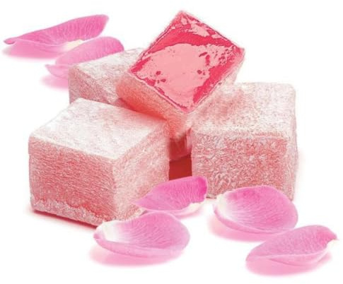 Öz Natur Türkische Süßware mit Rosen Geschmack, 500g