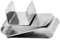 Cutefly Jungen Magnetische Billiard Pool Cue Kreide Halter, Silver, 23 x 22 x 12 mm