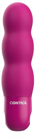 Control Velvet Secret, Mini Stimolatore Clitorideo Femminile con Design Ergonomico, Silicone medico senza Ftalati e Skin Friendly, Impermeabile e sommergibile (IPX7)