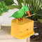 Casecover Zahnstocher-Spender, Nette Vogel-zahnstocher Inhaber Dispenser, Grün, Kunststoff