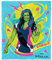 Northwest She-Hulk Silk Touch Überwurfdecke, 127 x 152,4 cm, Pure She Hulk