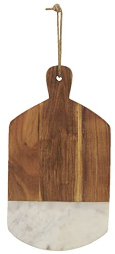 Planche à découper acacia et marbre