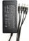 Sentry 12V 8A PSU Power Supply Unit Adapter AC/DC UK 3-Pin mains 240v AC to 12v DC for CCTV Cameras Monitors DVRs Lightings (4 Way Splitter)