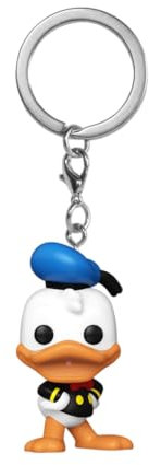 Funko Pop! Keychain: Donald Duck 90th - Donald Duck - (1938) - Mini-Figurine en Vinyle à Collectionner Porte-clés Fantaisie - Cadeau de Noël - Idée de Cadeau - Produits Officiels - TV Fans