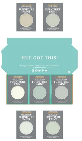 Rust-Oleum Furniture Paint in Satin Finish – Fresh Greens Tester Box
