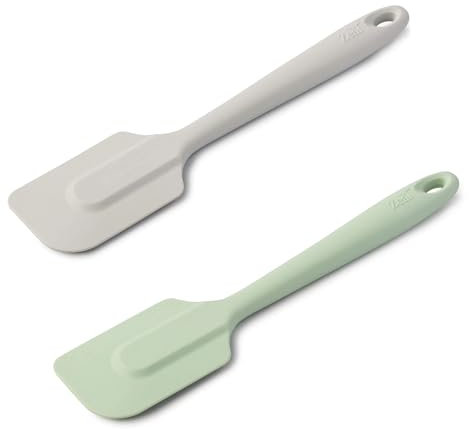 Zeal Coastal Ergonomic Silicon Spatula - 10 inch - Random Color, Set of 2