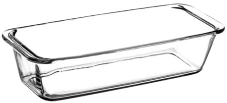 CRILSTYLEO 1 Pc Utensilios para hornear de vidrio templado platos para hornear para horno plato para hornear rectangular cazuela bandejas cocina planchas de asar ensaladera rectangular