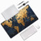 Vintage Mouse Mat Large Desk Mat 35.4x15.7 Inch, World Map Mouse Pad Gaming Mousepad, Waterproof Keyboard Mat, Durable Desk Pad, Non-Slip Rubber Base Mouse Mats for Desk Office Gaming Home Decor M64