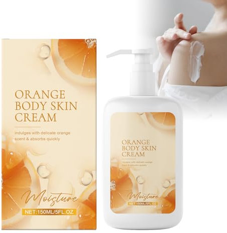 150ml Körperlotion, Whitening Body Cream, Hautberuhigende Bodylotion, Köperpflege für Empfindliche und Sehr Trockene Haut, für Einen Ebenmäßigen & Strahlenden Teint