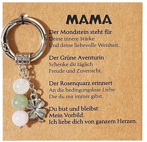 Rebundex Schlüsselanhänger Damen Kleine Geschenke für Frauen Weihnachten | Geburtstagsgeschenk für Frauen Abschiedsgeschenk Rentner Abschluss Jobwechsel Kollegin/Krankenschwester/Tochter/Chefin