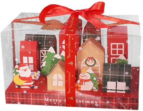Xujuika Calendrier de l'Avent vide à remplir | Calendrier de Noël 2025 – Boîtes d'emballage de friandises | Pour collations, artisanat, bas de Noël, décorations saisonnières, réunions de famille