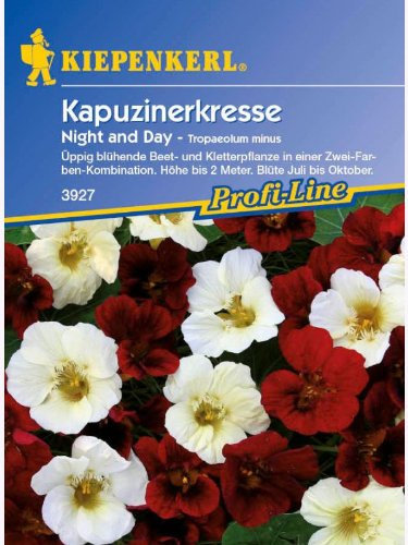 Tropaeolum minus Kapuzinerkresse Night&Day